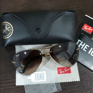 Ray-Ban Aviator gold brown 55mm